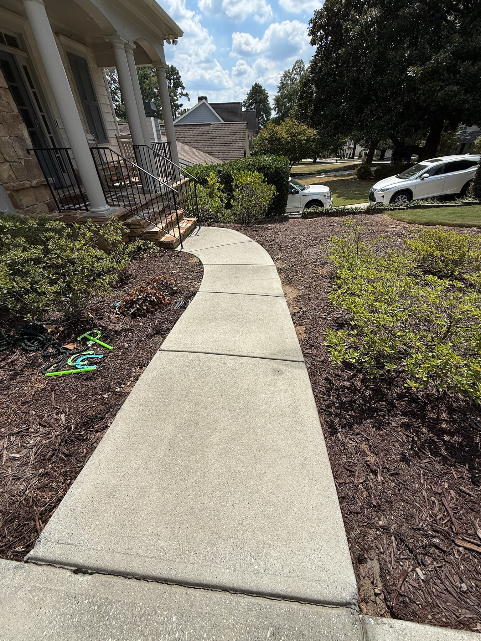After — Walkway Pressure Washing