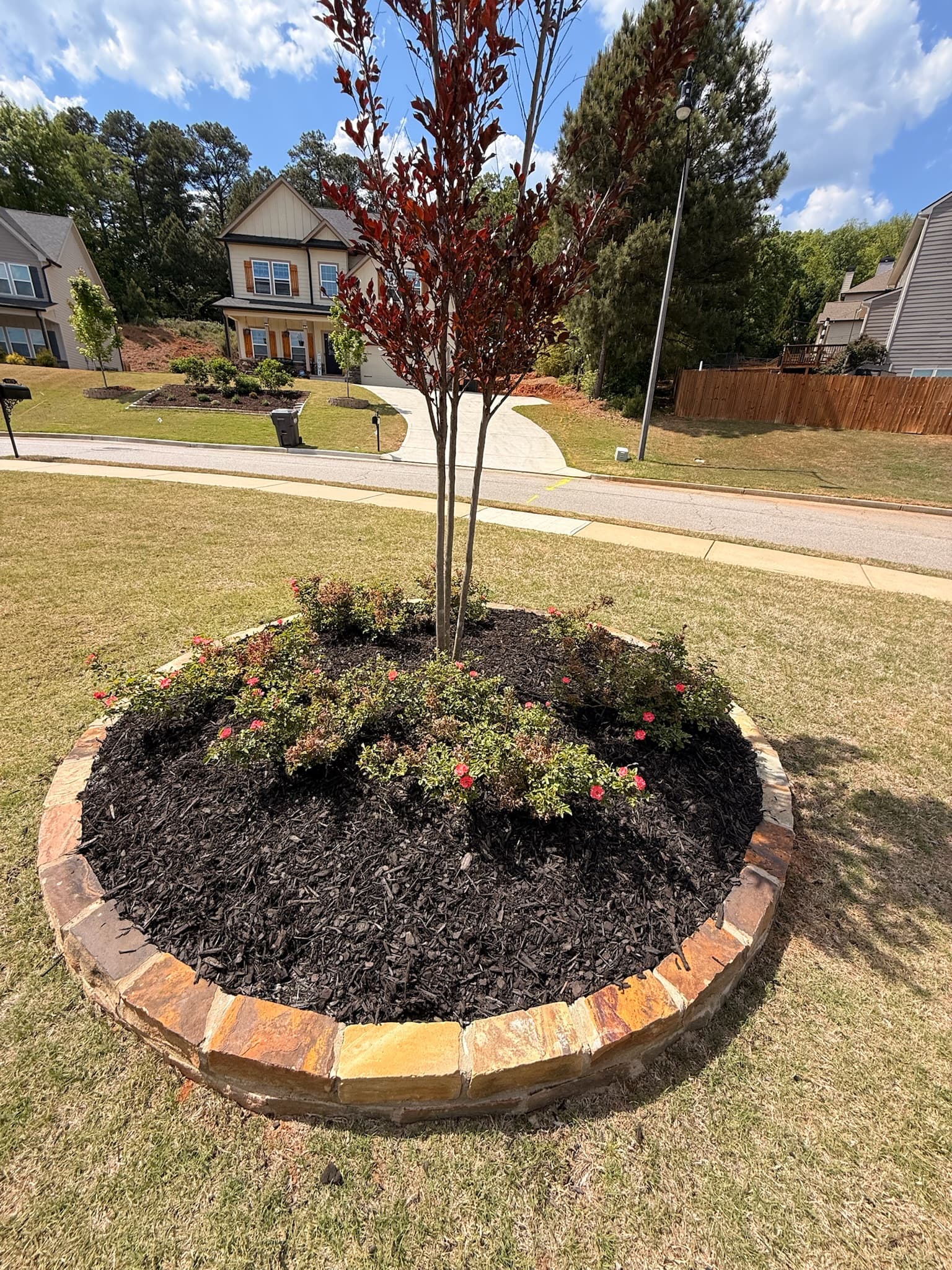 Mulch Installation service by Firm Foundation Property Services
