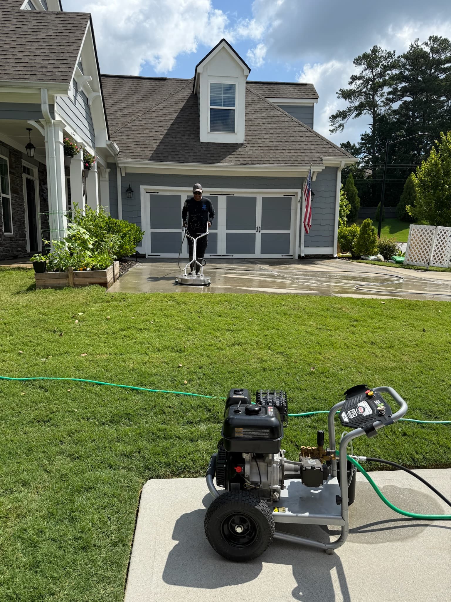 Pressure Washing service by Firm Foundation Property Services